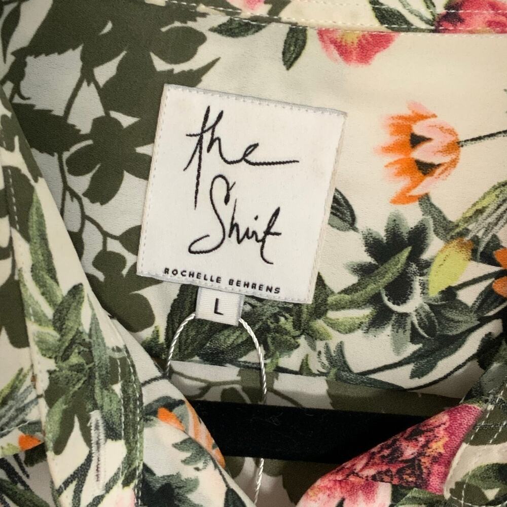 The Shirt Floral Blouse size large - Picture 4 of 9